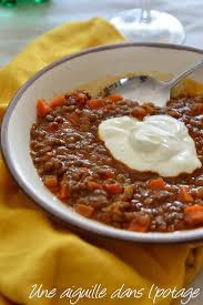 Une Aiguille Dans L Potage Soupe De Lentilles De Nathalie Beauvais Plat Vegetarien Soupe Recettes De Cuisine