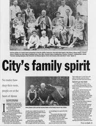 Howard C Spicer and Family History of Akron, Ohio article written 2000