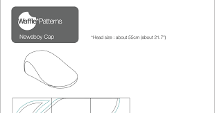 Newsboycap 55 Pdf Cap Patterns Sewing Sewing Patterns