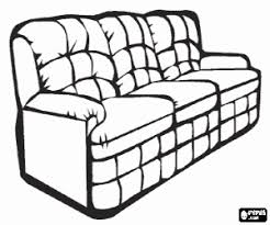 Big comfy couch coloring pages. Household Coloring Pages Printable Games 2