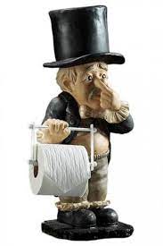 Add some fun to those special moments. Bathroom Decor At The Everyday Home Free Standing Toilet Paper Holder Funny Toilet Paper Holder Diy Toilet Paper Holder