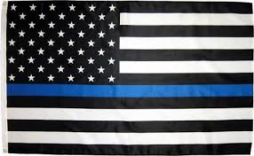 Police Thin Blue Line Black And White American Flag 4x6 Blue Line Flag Thin Blue Line Flag Thin Blue Lines