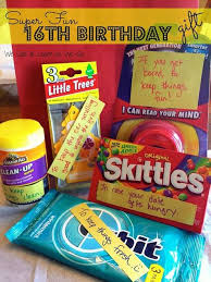Birthday Gift Ideas For 16 Year Old Boy Fun Gift Idea For Your Favorite 16 Year Old We Like To Learn As We Go Birthday Gifts For Brother 16th Birthday Gifts 16 Birthday Presents