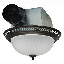 Air King Decorative Bronze 70 Cfm Ceiling Bathroom Exhaust Fan With Light Drlc701 The Home Depot Bathroom Fan Light Exhaust Fan Light Bathroom Exhaust Fan