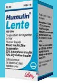 Extended insulin zinc suspension—crystalline insulin zinc injection (aqueous suspension). Humulin Lente Canine Diabetes Wiki Fandom