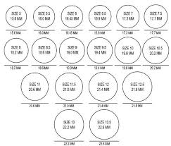 Ring Size Chart Printable Famous Ring Images Nebraskarsol Com