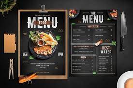 psd ai indesign pdf word free premium templates food menu template food menu modern food