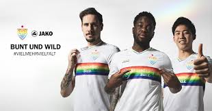 Vfb stuttgart matchworn trikots added a new photo to the album: Ein Starkes Zeichen Fur Vielfalt Jako De