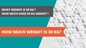 The simplest way to find how many pounds is 16.15 kg is to divide the kilogram value by 0.45359237. How Much Weight Is 30 Kg