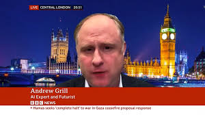 AI Expert Andrew Grill spoke to BBC News
