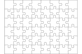 Puzzles are a fun way to pass the time whether on a rainy day or as a family project. Puzzles Grid Template Jigsaw Puzzle 48 Pieces Thinking Gam 997840 Elements Design Bundles