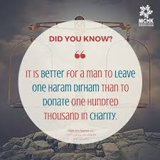 Haram Income In Charity Charity Income Haram