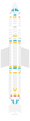 Seat Map Airbus A330 300 333 V2 Philippine Airlines Find