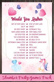 Birthday Party Games Ideas For Adults Girls Slumber Party Games Bundle Girls Slumber Party Pajama Party Girls Birthday Party Slumber Party Games 147 Girls Slumber Party Sleepover Party Games Slumber Party Games