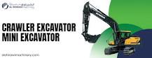 Mini Excavator vs Crawler Excavator | Al Shirawi Machinery