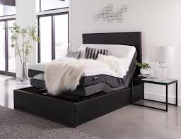 Choose from contactless same day delivery wood wood composite wood veneer twin twin xl full/queen king california king bed frames. Montclair Casual Black Full Adjustable Bed Base 350103f Bed Frames Price Busters Furniture