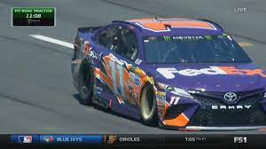 Airs thursday, may 14 at 9pm et. Monster Energy Nascar Cup Series 2017 Pit Road Practice All Star Race Denny Hamlin Crash Youtube