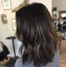 33 Celebrity Brunette Shades We Love Subtle Balayage Brunette Brunette Hair Color Hair Styles