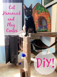 The fabric is a durable outdoor fabric, although we imagine most cat owners would use this as an indoor hammock for a cat. Diy Cat Hammock Crafty Little Gnome