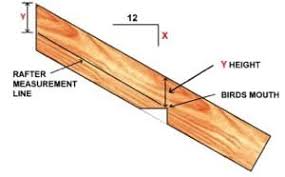 Locate the ridge to cut at every 1 feet gap. Step By Step Instructions For Cutting A Birdsmouth Woodworkmag Com