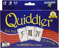 Do you like learning new vocabulary in english? Quiddler Word Game Toys Games Amazon Com