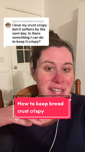 Replying to @mecado8 here’s how to keep your bread crust crispy! If you  dont have a toaster oven you can use the regular oven at 425F or the  broiler. #breadmaking #crispybread #breadtips ...
