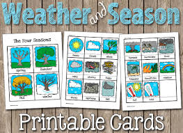 How To Draw Four Seasons For Kids Winter Season Chart Ideas