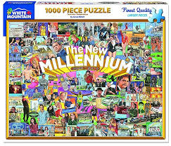Fast shipping · try prime for free Amazon Com White Mountain Puzzles The New Millenium 1000 Piece Jigsaw Puzzle Toys Games Jigsaw Puzzles Puzzle Millennium