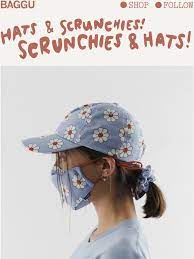 Baggu Hats Scrunchies Scrunchies Hats Milled