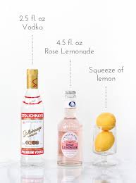 Spiked Rose Lemonade The Crafted Life Rose Lemonade Lemonade Premium Vodka