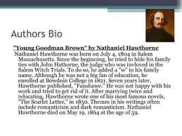 Young Goodman Brown 3 | Ppt