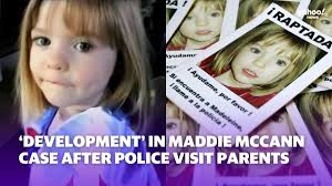 'Development' in Madeleine McCann case after police visit parents