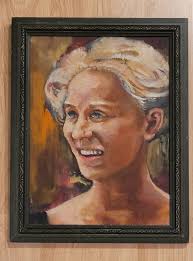 BERNARD GOSS AFRICAN AMERICAN ARTIST PAINTING OIL FRAMED COA MARG GOSS  BURROUGHS