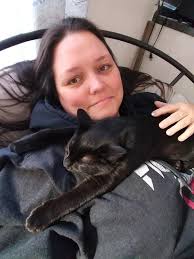 Beans isn't herself today 😥 send healing love. She's going to Dr. Smith in  the morning. I love my Beansy. (Beaker is happy with Beans in isolation,  since now he gets all