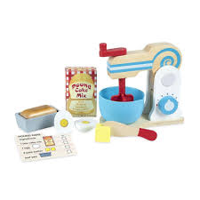 This wooden christmas cookie baking playset comes with co. Melissa Doug Wooden Make A Cake Mixer Set
