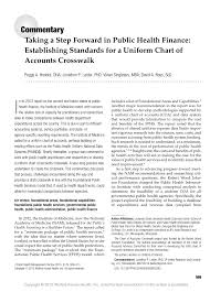 Pdf Taking A Step Forward In Public Health Finance