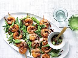 All you'll need to do when it's eating time is pull the bowl out of the fridge, stir in some cut tomatoes, and grab a sleeve of saltines. 45 Healthy Shrimp Recipes Cooking Light