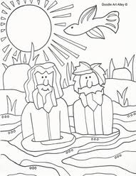 James madison was the 4th president of the united states. John The Baptist Coloring Pages Religious Doodles