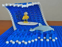 Ocean Wave 1 Lego Fish Cool Lego Creations Lego Projects