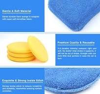 ELECTOP 13 Pcs Car Wax Applicator Pads Kit 5 inch Microfiber Applicator  Pads Blue Rectangle Microfiber Sponge Applicators Yellow Soft Foam Waxing  Pad ...