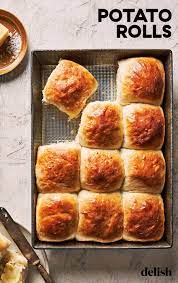 Potato Rolls Are Hands Down The Best Dinner Rolls Recipe Bread Recipes Homemade Recipes Delish Recipes