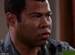 Question mark black guy smiling meme. Black Guy Sweating Meme Template Memetemplatesofficial