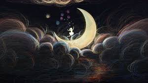 Originalnaya Illyustraciya Katushki Devushki Tancuyut Na Lune Luna Illyustraciya Katushki Sistema Isceleniya Illyustraciya Izobrazhenie Na Pngtree Royalti Fri In 2020 Moon Illustration Illustration Girl Illustration