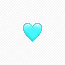 Light Blue Heart Emoji Emoticon Blue Heart Emoji Heart Emoji Blue Heart