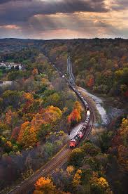 Dundas peak 2019 amazing and breathtaking scenic views ontario, canada fall season. Train Is Coming Dundas Peak By Naibank