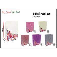 Tali (akan diberi sekali) tepi paperbag siap ada doa lagi. Ready Stock 22 5cm X 10cm X 30cm Flower Paper Bag Doorgift Bag Kahwin Wedding Gift Bag 1 Pcs My 0348 Shopee Malaysia