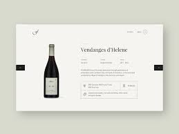 Fournier Wine Detail Page By Wonderland Wine Design Web Design Website Design Layout