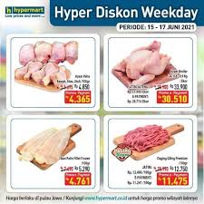 Cashback ini juga berlaku untuk semua produk di hypermart online express ya. Promo Hypermart Weekday 15 17 Juni 2021 Penawaran Hyper Diskon Terbaru