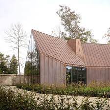 copper clad house by graux baeyens will change colour over time architektur innenarchitekt architektur haus