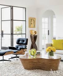 White Modern Living Room With Modern Art And Eames Chair Modern White Living Room Living Room Chairs Modern Modern Room